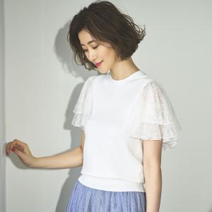 付け袖 つけ袖 半袖 夏 ノースリーブ服用 洗...の詳細画像1