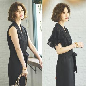 付け袖 つけ袖 半袖 夏 ノースリーブ服用 洗...の詳細画像4