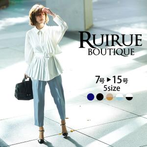 セットアップ レディース パンツスーツ 大きいサイズ オフィスカジュアル 通勤 仕事 50代 40代 30代 ミセス 女性 服装 ビジネス フォーマル おしゃれきれいめ｜ruirue-boutique