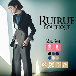 レディース パンツスーツ 秋コーデ オフィスカジュアル