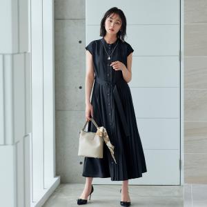 レディース ロングワンピース プリーツスカート...の詳細画像5