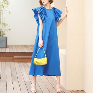 レディース リゾートワンピース ロングワンピー...の詳細画像5