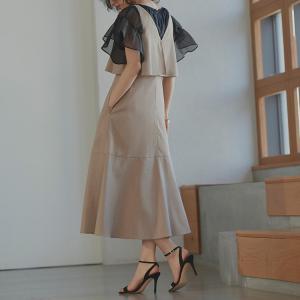 レディース リゾートワンピース ロングワンピー...の詳細画像3