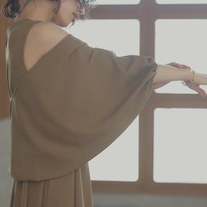 レディース ロングワンピース ボレロ 羽織 セ...の詳細画像2