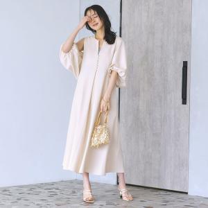 レディース ロングワンピース ボレロ 羽織 セ...の詳細画像4