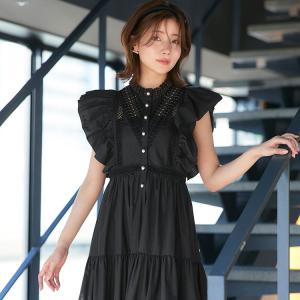 レディース 夏 ロングワンピース マキシワンピ...の詳細画像5