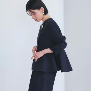 レディース ママスーツ パンツスーツ セットア...の詳細画像1