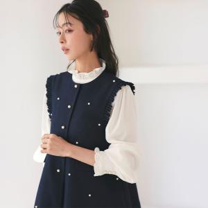 レディース ママスーツ パンツスーツ セットア...の詳細画像1