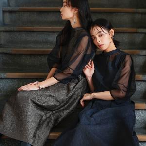 パーティードレス 結婚式 ロングワンピース 大...の詳細画像1