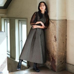 パーティードレス 結婚式 ロングワンピース 大...の詳細画像5
