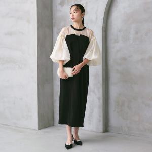 パーティードレス 結婚式 ロングワンピース 大...の詳細画像5
