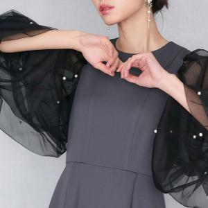 パーティードレス 結婚式 ロングワンピース 大...の詳細画像2