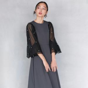 パーティードレス 結婚式 ロングワンピース 大...の詳細画像5