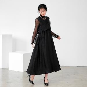 パーティードレス 結婚式 キャミワンピース ジ...の詳細画像4