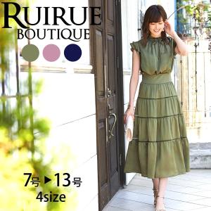 ワンピース レディース きれいめ オフィスカジュアル おしゃれ 30代 40代 50代 ミセス 大きいサイズ 服装 パーティードレス 結婚式  フォーマル 二次会 お呼ばれ