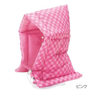 防災ずきん チェック柄 笛付き ナカバヤシ 6...の詳細画像2
