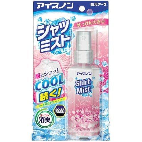 【まとめ買い】アイスノン シャツミスト せっけんの香り 100ml【×3個】 ３個