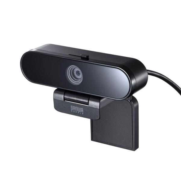 【中古】サンワサプライ WEBカメラ マイク無し プライバシーシャッター内蔵 水平画角60° USB...