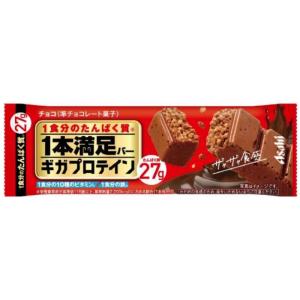 アサヒグループ食品 1本満足バー ギガプロテイン チョコ 1本｜RK・JAPAN