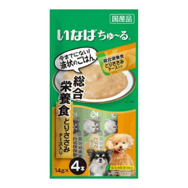 いなば 犬用ちゅ~る 総合栄養食 とりささみ チーズ入り