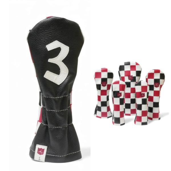 ヘッドカバー フェアウェイウッド 3 イリアック ゴルフ リミテッド パッチワーク Day＆Nigh...