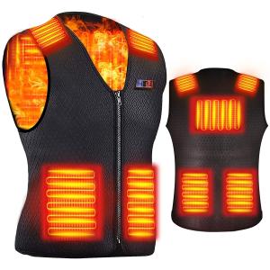 電熱ベスト 加熱ベスト ヒートジャケット 超軽量 7つ加熱エリア