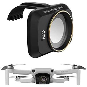 Kiowon Mavic Mini CPLフィルター DJI Mini 2 Mavic Mini Mini SE 適用 偏光フィルター 反射除去 高透