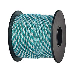 Brotree パラコード 2mm 3芯 ボビン巻型 テント ロープ ガイライン 耐荷重90kg DIY編む用 キャンプ サバイバル アウトドア用 (