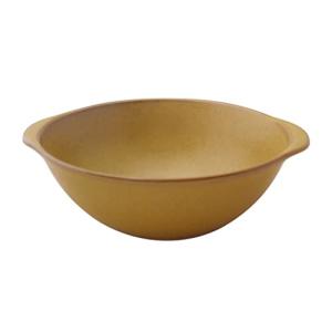 マルサン近藤 クックホーム 軽量 調理鍋 ラーメン 丼 直火対応 耐熱陶器 黄 電子レンジ対応 日本製 22027