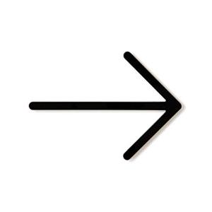 MOHEIM SIGNS ARROW 矢印 アロー 方向 サインプレート