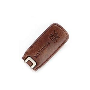 Autoban BLACKSUIT レザー サングラスクリップ サンバイザー 車眼鏡ホルダー サングラス ホルダー