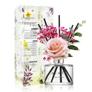 ココドール ローズフラワーリードディフューザー 200ml ローズパフューム ルームフレグランス