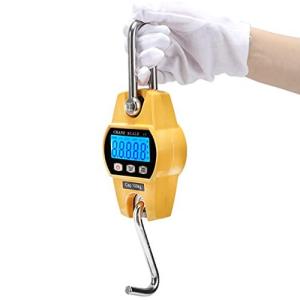 Bonvoisin 吊りはかり 300kg クレーンスケール デジタル 明るいディスプレイ 吊り下げ秤 携帯式 吊秤 コンパクト スーパー 倉庫