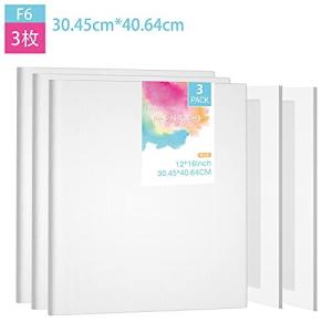キャンバスボード F6 3枚/セット キャンバス 油絵キャンバス 30.45cm*40.64cm ボールドキャンバス アクリル 水彩 油絵 画材