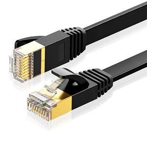 Eono CAT8 LANケーブル カテゴリー8 40Gbps/2000MHz 超高速 金メッキ 多重シールド