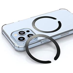 Eonoユニバーサルリング 磁気ワイヤレス充電対応キット MagSafe対応メタルリング iPhone 13/13 Pro/1