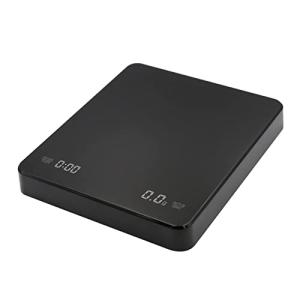 OBEST ドリップスケール デジタルスケール タッチスクリーン タイマー付き はかり 計量器0.1g単位 0.1gから3000g業務用 家庭用