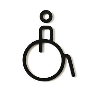 MOHEIM SIGNS ACCESSIBLE アクセシブル 車椅子 多目的 トイレサイン