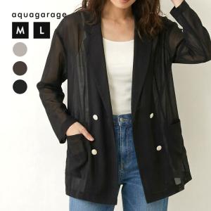 メッシュテーラードジャケット 春 夏 秋 M L