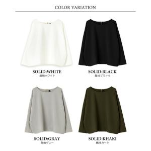 Tシャツ レディース 長袖 カットソー トップ...の詳細画像5