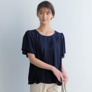 ブラウス シャツ トップス シフォンブラウス ...の詳細画像1