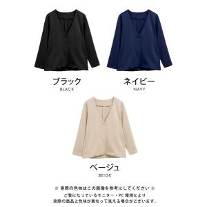 ノーカラージャケット レディース 春 秋 冬 ...の詳細画像2
