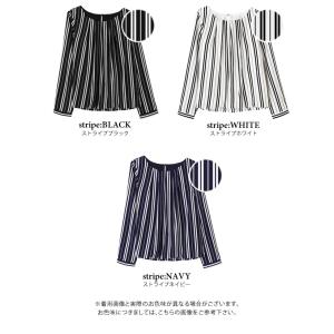 ブラウス レディース 長袖 タック 裾バルーン...の詳細画像3
