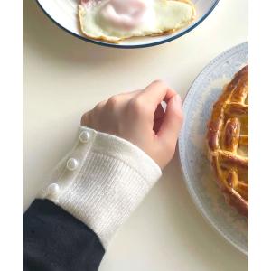 ニット レディース 長袖 襟付き セーター ト...の詳細画像2