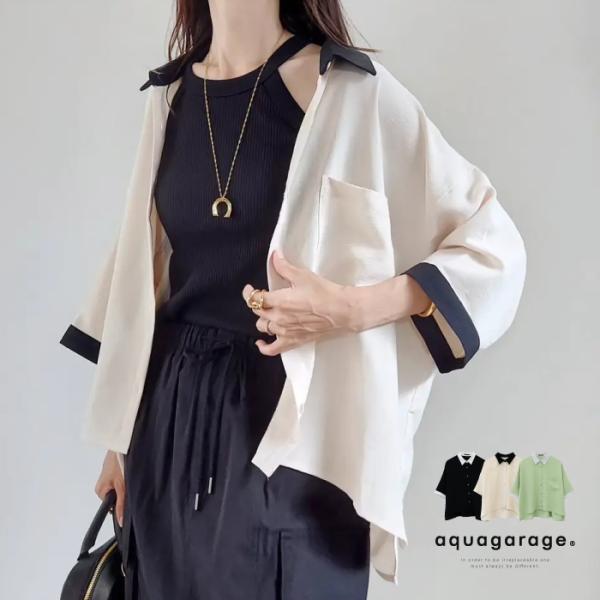 メンズライククレリックシャツ 春 夏 秋  ≪ゆうメール便配送10・代引不可≫