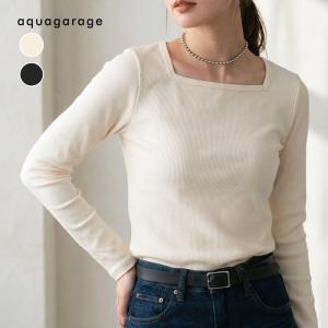 ネックが選べるリブカットソー 春 秋 冬 M L≪ゆうメール便配送20・代引不可≫