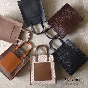 ショルダーバッグ レディース 2way スクエア ハンドバッグ 斜め掛け カバン SNS掲載
