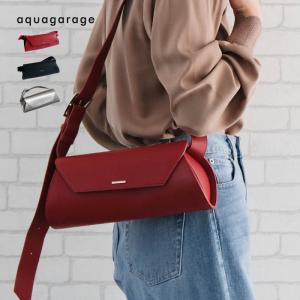 横長フラップショルダー レディース