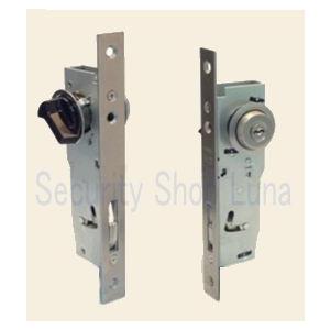 ＭＩＷＡ　Ｕ９ＳＬ７７-1シルバー色（彫込引戸錠　※外側　シリンダー　内側　サムターン　）【在庫品】