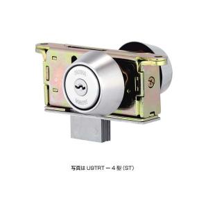 MIWA U9TRT-4 両面シリンダー付き 引き戸用（強化ガラス扉用